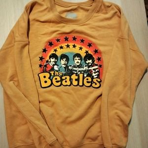 The Beatles official crew neck  sweatshirt .